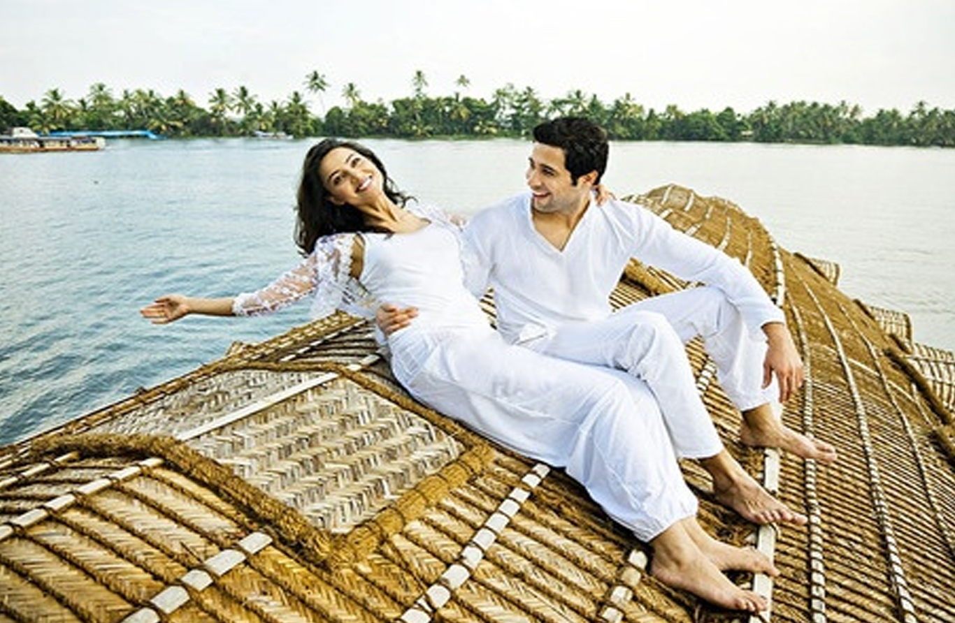 Couple Houseboats in Alleppey